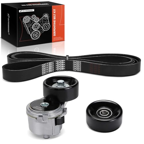 A-Premium Engine Serpentine Belt Drive Kit with Tensioner & Idler Pulley by A-premium - Used condition - CA$54.50