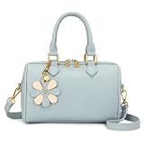 Lee Satchel Purses for Women, Small Top Handle Handbag, Convertible Crossbody Satchel with Detachable Shoulder Strap for Casual Use, LEE70-001JN
