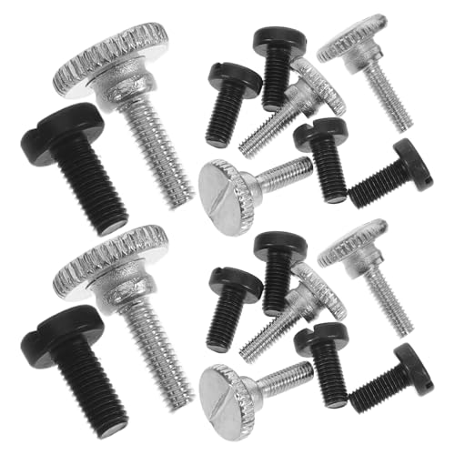 WEKAMOS 60 Pezzi Viti per Piedino Macchina da Cucire in Metallo Viti Testa Grande Ago Accessori per Riparazione e Piedino per Macchine da Cucire Professionali e Domestiche