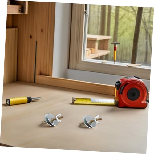 Vis de fixation pour perchoir oiseau et cage hamster avec écrous Abaodam x30