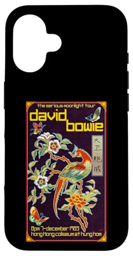 Official ���� David Bowie The Serious Moonlight Tour Hong Kong �X�}�z�P�[�X iPhone 16 �p