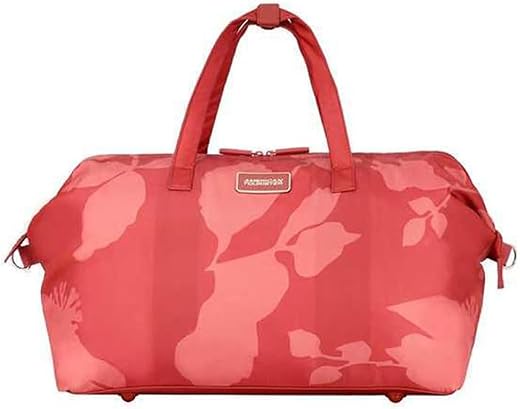 American Tourister Bloom Polyester 45 Cm Duffle Bag (Red, Size_45), 22.86 Centimeters