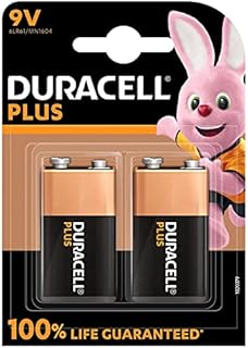 Duracell | Plus Power Alkaline Batteries | 9V/PP3 2pk