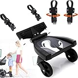 kiddy board universal gebraucht MAßE ZUSATZSITZ: 3-Fach höhenverstellbar / Sitzhöhe Stufe 1 (ab Board) 23,5 cm Sitzhöhe Stufe 2 (ab Board) 26 cm Sitzhöhe Stufe 3 (ab Board) 28,5 cm / Mit Sicherheitsgriff / Schnelle und einfache Montage durch Stahlhaken & Schnellverschluss / Einfach die Stahlhaken in das Board schieben, den Verschluss fixieren und verankern, Sicherheitsschloss schließen, fertig!