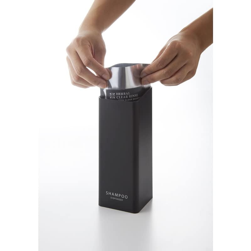 【専用】山崎実業　TOWER　シャンプー用ディスペンサー 黒・白 各3個セット Amazon｜tower ディスペンサー マグネットツーウェイ