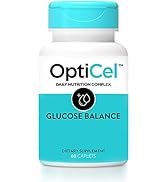 OptiCel Glucose Balance - Blood Sugar Balance &amp; Support Supplement for Men &amp; Women, Increase Ener...