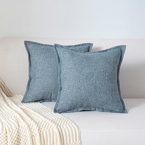 RDQRDQ Linen Blend Pillow Covers
