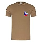 Copytec Bundeswehr Tropen Versorgungsbataillon 4 VersBtl BW Roding Pfreimd BW #24748, Größe:S, Farbe:Khaki