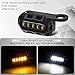 QUASCO Led Motorcycle Turn Signals Switchback Mini Blinkers Handlebar Marker Light Compatible with Harley Sportster 1200 Iron 883