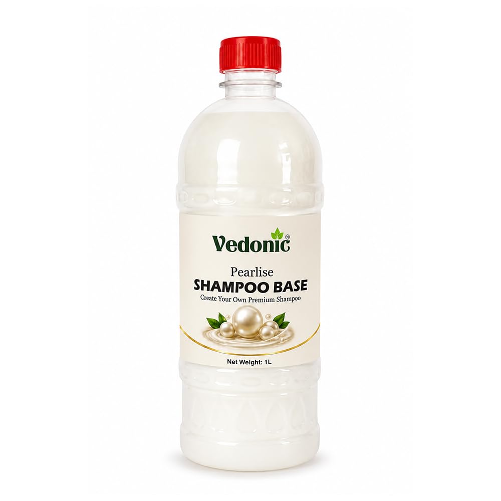 Pearly Shampoo Base for Making Shampoo - (1 Litre) | Natural Hair Shampoo for Women | Sulfate-Free & Paraben-Free Shampoo Base-image-7