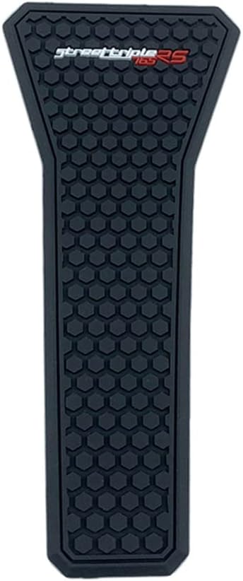 Motorcycle Side Tank Pad Sticker Gas Oil Fuel Tank Pad Decal Tank Protector Emblem Compatible with Triumph Street Triple 765 675 S/R/RS (Tank Pad)