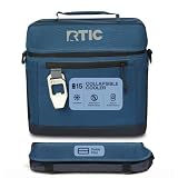 RTIC 15 Can Everyday Cooler, Soft-Sided Collapsible, Navy
