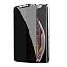 TECHO Privacy Screen Protector for iPhone 11 Pro Max/iPhone Xs Max (6.5 inch), Full Coverage Tempered Glass [Case Friendly][Advanced Clarity] Anti-Spy 9H Screen Protectors (2019)