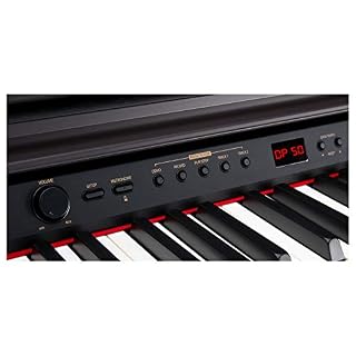Classic Cantabile DP-50 RH Piano Numérique – 88 touches clavier pondérée à marteaux – Clavier électronique avec USB, 3… - Les Beatles, Paul McCartney, John Lennon, RIngo Starr, George Harrison Classic Cantabile DP-50 RH Piano Numérique - 88 touches clavier pondérée à marteaux - Clavier électronique avec USB, 3… – Image 3