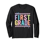 Colorful Back To School First Grade Love