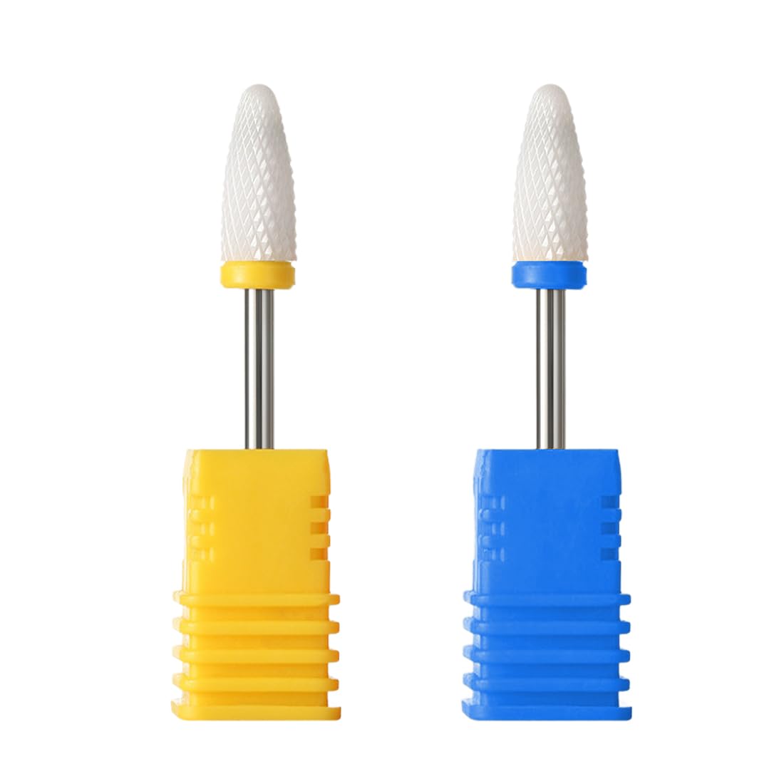 Punte Fresa Unghie, Punta da Trapano per Unghie, Rimozione Cuticola, Punte Fresa Unghie Ceramica per Manicure Pedicure Gel per Manicure Pedicure Uso Domestico Punte Fresa Unghie Punta da Trapano