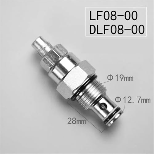 Válvula de control de flujo ajustable DLF08-00 para regular presión hidráulica 3