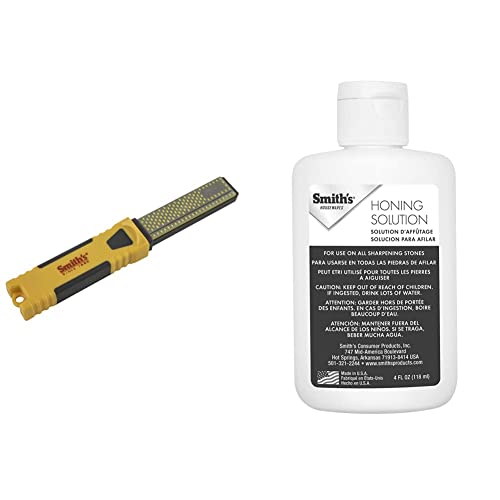 Smith's Diamond Combo Bench Stone and Honing Solution #TOP3