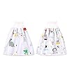 panthem Set van 2 babyluierrokken, wasbare trainingsrok voor baby’s, jongens en meisjes, 2-in-1 waterdicht, absorberend…