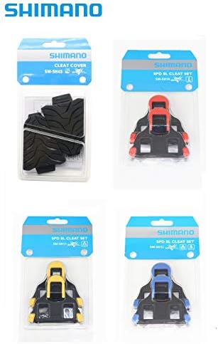 Shimano SPD-SL SM-SH11 Cleat Set for Road (Yellow Cleat)