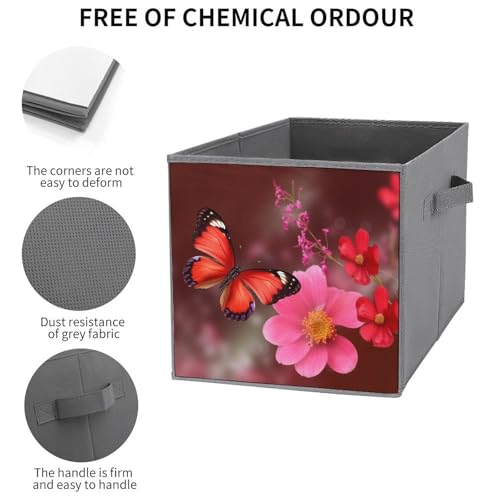 Boîtes de rangement pliables pour vêtements dans le dressing - 4