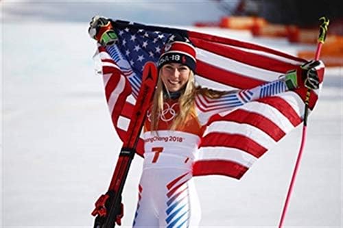 Mikaela Shiffrin Poster 18" X 24" - Mikaela Shiffrin Print