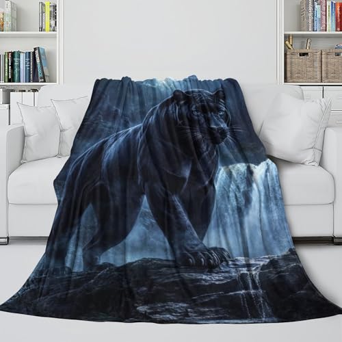 Plaid léopard haut de gamme couverture douce lit et canapé 100x130