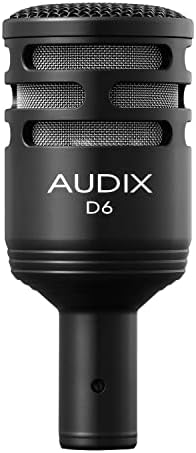 Audix D6B Professional Dynamic Instrument Microphone Black