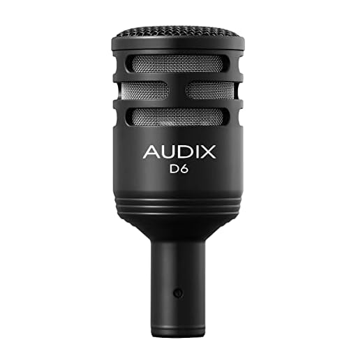 Audix D6 - Microfono dinamico, excepcional claridad