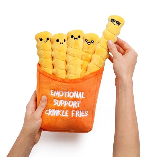 Image of WHAT DO YOU MEME? Emotional Support Crinkle Fries - Plush Fries by Emotional Support Pals