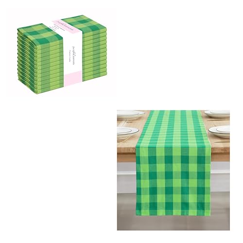 Servilletas de Tela Cuadradas 18x18 Pulgadas Set x12 miniatura 1