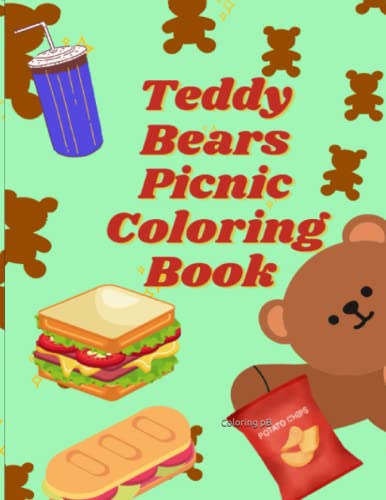 Teddy Bears Picnic Coloring Book: For Kids