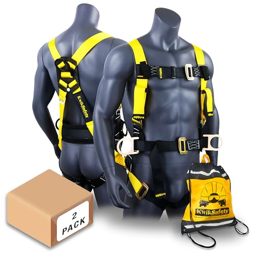 KwikSafety HURRICANE Safety Harness [2PK] ANSI OSHA Fall