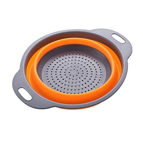 Amazon｜折りたたみ式キッチンザル/ザル 折りたたみ式シリコーンザル