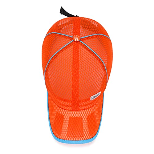 Boy Mesh Trucker Hat for Boys and Girls Breathable Kids Baseball Cap Youth Adjustable Outdoor Toddler Boys Summer4