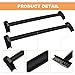 FINDAUTO Roof Rack Cross Bar for Honda CR-V 2002-2006(Only Fits with OEM Roof Rails) Aluminum Crossbar for Luggage Kayak Bike Cargo Carrier 150LBS/ Black