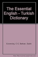 Essential English-Turkish Dictionary B003QUGZF0 Book Cover