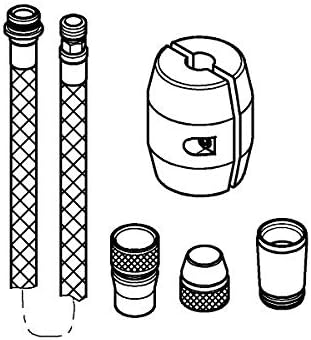 Grohe 48293000 Flexible Shower Hose with Weight