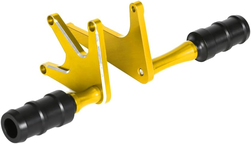 Monkey 125 Frame Sliders Falling Crash Protector Compatible with Monkey 125 2018-2021 CNC Motorcycle Fairing Guard Crashpads Protector (Gold)