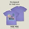 Yee Yee Apparel Graphic T Shirts for Women – Patriotic T Shirt and Short Sleeve Graphic Tees for Women, Summer, S #5