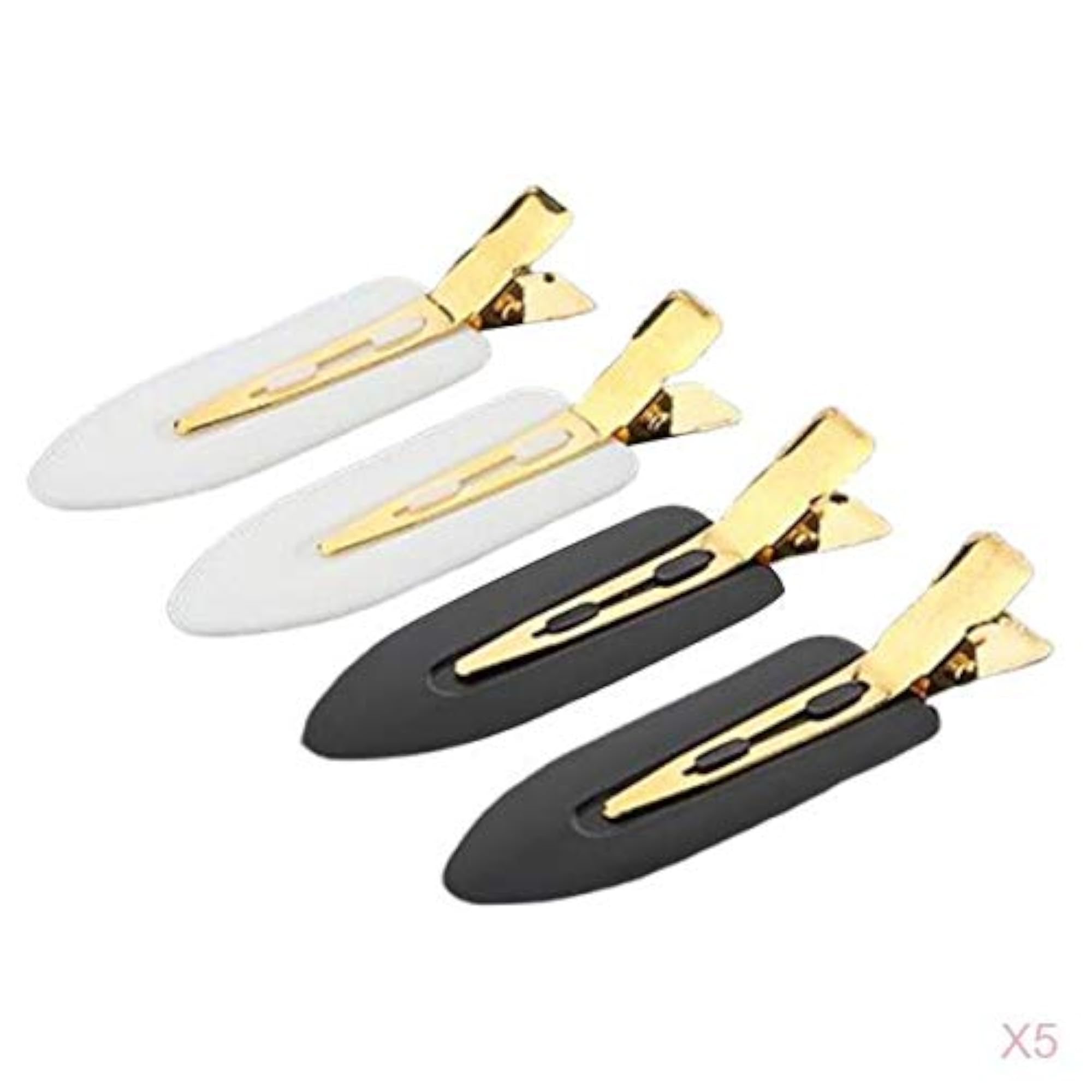 20x No Bend Hair Clips, Makeup Clamps for Hair Styling