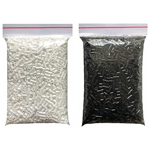 5MM White 2200pcs and Black 2200pcs Iron Beads Fuse Beads for Crafts,Handmade Decor DIY Make Cover