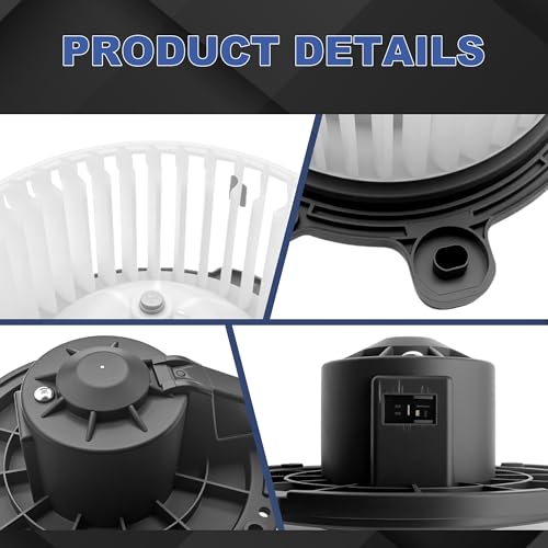 Image of PartsFlow HVAC Heater Blower Motor with Wheel For 1995 1996 1997 1998 1999 2000 2001 2002 2003 2004 2005 2006 2007 Isuzu NPR NQR NRR 8943248110