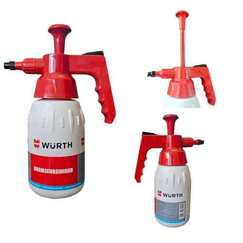 Würth Bremsenreiniger-Pumpspender, ohne Füllung, Sprühflasche (bedruckt), 1 l