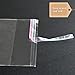 Egofine Self Sealing Cellophane Bags 100 PCS Clear Resealable Sleeves Bags for 8x10 Photo Mats, Bag Size: 8.26x10.3 inches for 8x10 Mats