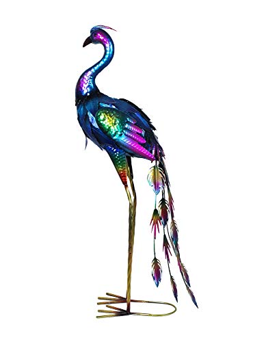 happyDko Décoration Animal en métal Jardin Cover