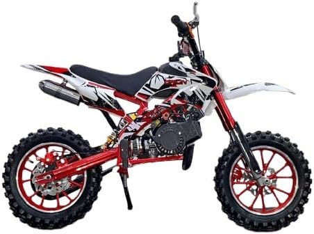 Gigaglitz 50Cc 2 Stroke Kids Super Dirt Bike -Best Off-Road Mini Motorcycle, Budget Friendly and Bike,Multicolor