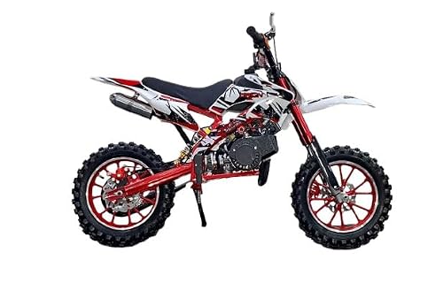 Gigaglitz 50Cc 2 Stroke Kids Super Dirt Bike -Best Off-Road Mini Motorcycle, Budget Friendly and Bike,Multicolor