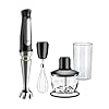 Braun MultiQuick 7 3-in-1 Immersion Blender with Food Processor – Powerful Handheld Electric Stick Blender - Emulsifier for Chopping, Beating & Whisking - Ideal for Soup, Puree, Smoothies & More