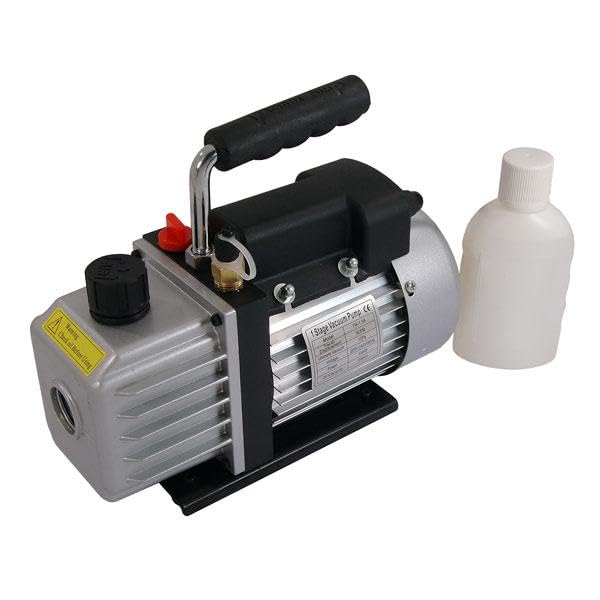 Neilsen 3 CFM Single Stage Vacuum Pump Two Stage Performance